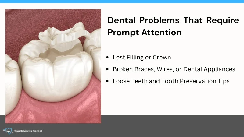 Other Time-Sensitive Dental Problems