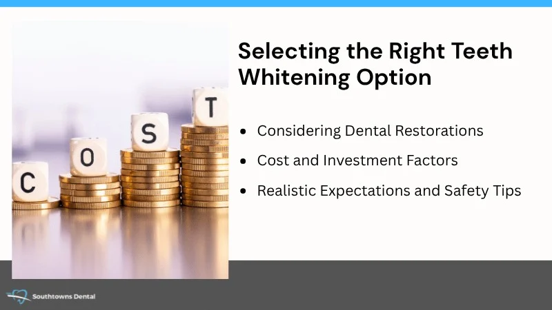 Choosing the Right Whitening Option for Your Smile