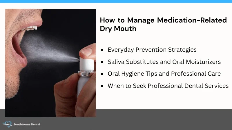 Managing and Preventing Dry Mouth From Medication